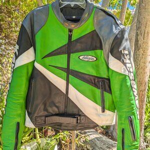 Kawasaki Ninja Leather motorcycle jacket